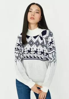 Свитшот Trendyol РОЖДЕСТВО, экрю