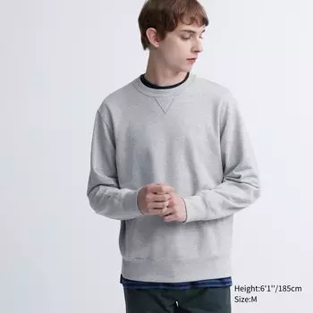 Свитшот Uniqlo плюшевый, серый