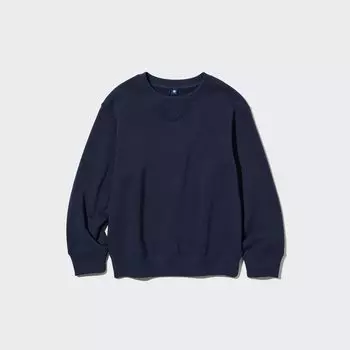 Свитшот UNIQLO ультра стрейч, темно-синий