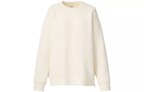 Свитшот Uniqlo Ultra Stretch Dry (Theory), белый