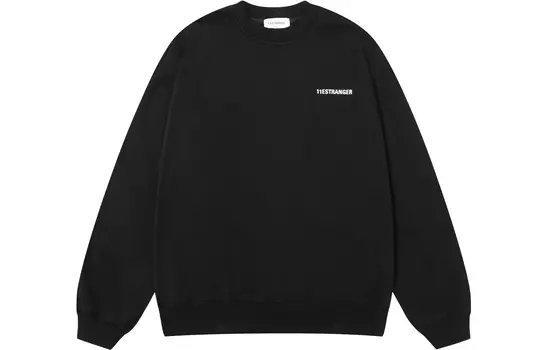 Свитшот унисекс 11ESTRANGER, серо-зеленый