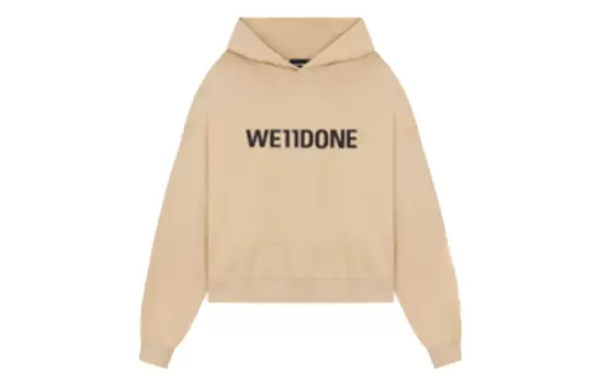 Свитшот унисекс абрикосовая WE11DONE, Apricot