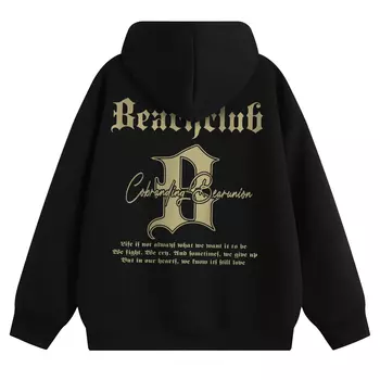 Свитшот унисекс BEAR UNION, Burgundy