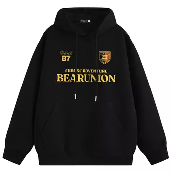 Свитшот унисекс BEAR UNION, Burgundy