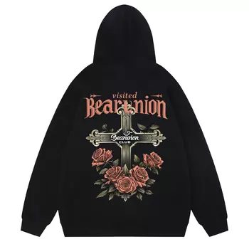 Свитшот унисекс BEAR UNION, черный