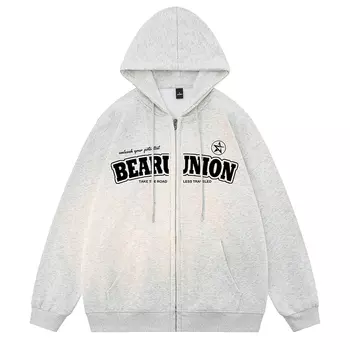 Свитшот унисекс BEAR UNION, темно-серый