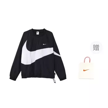 Свитшот унисекс черный подарочный пакет Nike, черный