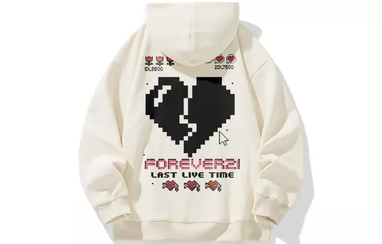 Свитшот унисекс FOREVER 21, белый