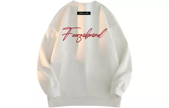 Свитшот унисекс FUERZA, Light Gray Fleece-Lined