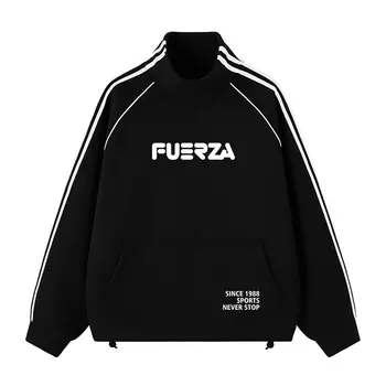 Свитшот унисекс FUERZA, розовый