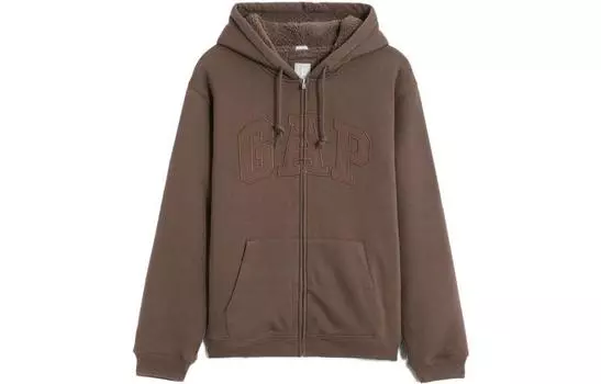 Свитшот унисекс GAP, серый/белый
