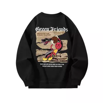 Свитшот унисекс GF, темно-синий