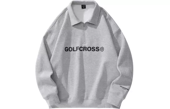 Свитшот унисекс GOLFCROSS, Apricot
