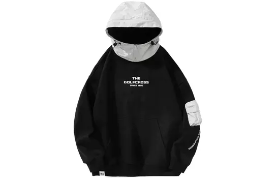 Свитшот унисекс GOLFCROSS, черный