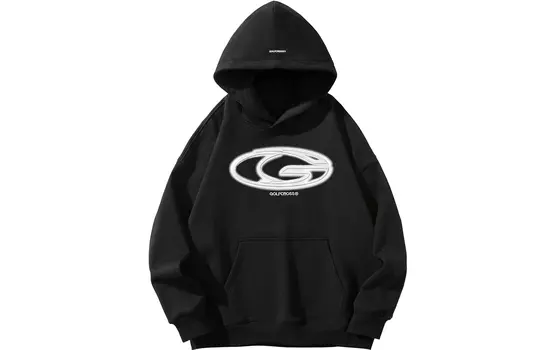 Свитшот унисекс GOLFCROSS, черный