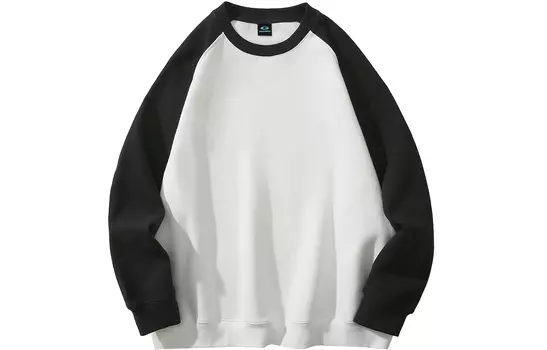 Свитшот унисекс GOLFCROSS, черный/серый