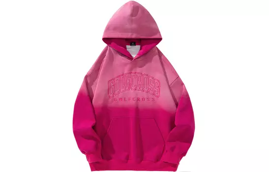 Свитшот унисекс GOLFCROSS, сине-зеленый