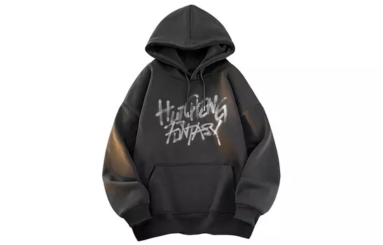 Свитшот унисекс HCHUICHENG, Apricot Fleece-Lined