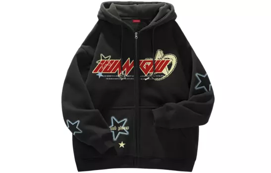 Свитшот унисекс HUANQIU, черный