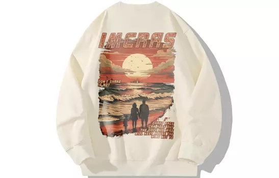 Свитшот унисекс Imcrasy, Apricot