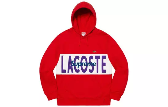 Свитшот унисекс из коллекции Lacoste X Co-branded Supreme