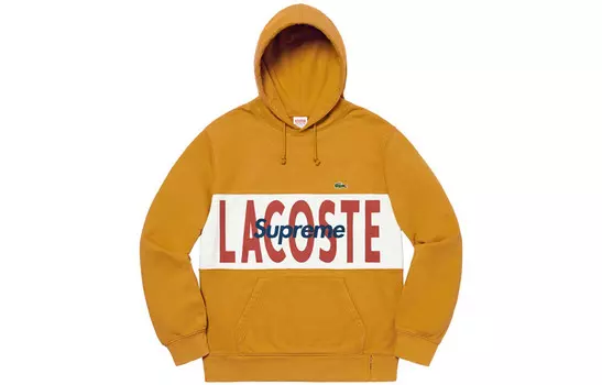 Свитшот унисекс из коллекции Lacoste X Co-branded Supreme