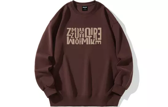 Свитшот унисекс из нестандартной серии ZMOH, Heather Gray (Fleece-Lined)