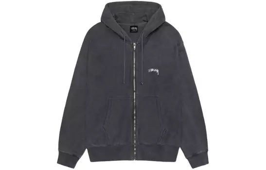 Свитшот унисекс из осенней серии 2024 года Stussy, оливково-зеленый