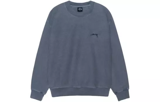 Свитшот унисекс из осенней серии 2024 года Stussy, синий
