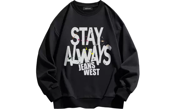 Свитшот унисекс JEANSWEST, Beige Yellow[Fleece-Lined]