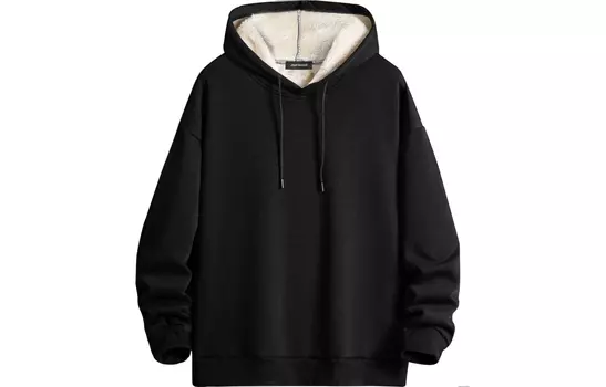 Свитшот унисекс JEANSWEST, Dark Gray Fleece-Lined