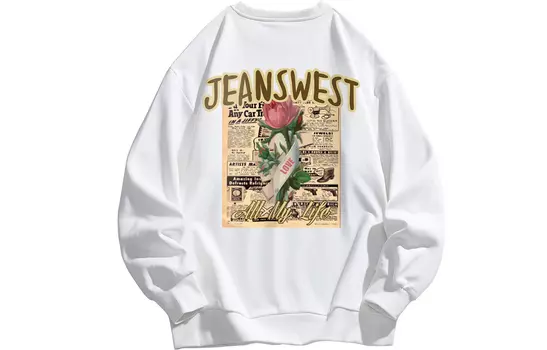 Свитшот унисекс JEANSWEST, Iron Gray[Fleece-Lined]
