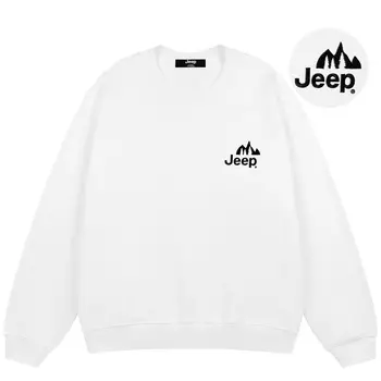 Свитшот унисекс Jeep, черный