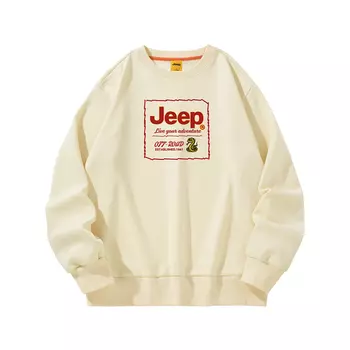 Свитшот унисекс Jeep, Heather Gray