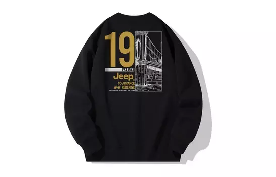 Свитшот унисекс Jeep, Raw White