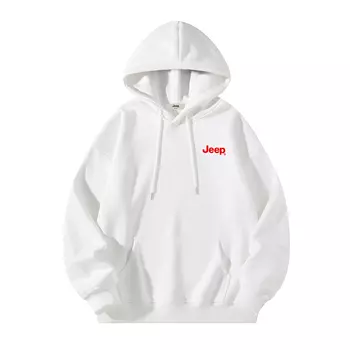 Свитшот унисекс Jeep, Raw White (No Fleece-Lined)