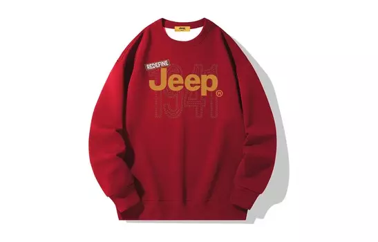 Свитшот унисекс Jeep, темно-синий