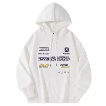 Свитшот унисекс Kawasaki, белый