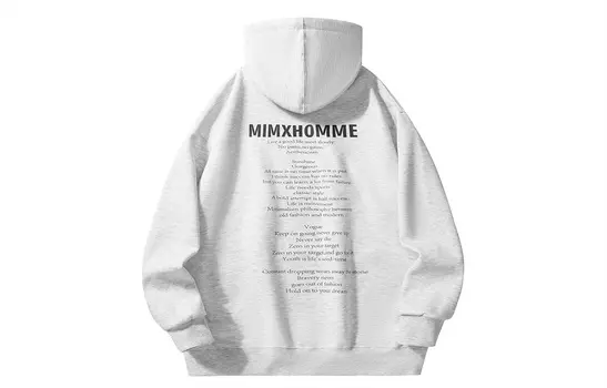 Свитшот унисекс Mimx Homme, белый