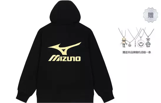 Свитшот унисекс Mizuno, черный