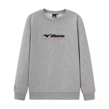 Свитшот унисекс Mizuno, Heather Gray