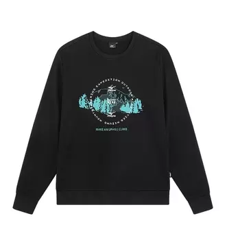 Свитшот унисекс Mizuno, Pea Green