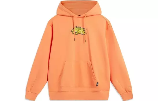 Свитшот унисекс оранжевый Lining, оранжевый