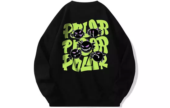 Свитшот унисекс POLAR BEAR, черный