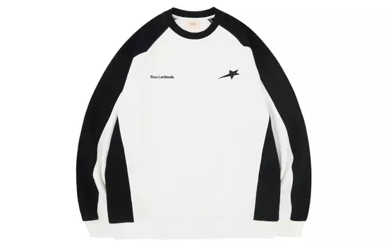 Свитшот унисекс RASS, черный/серый