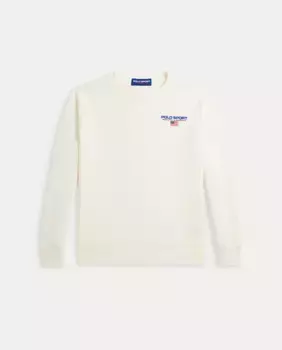 Свитшот унисекс с круглым вырезом Polo Sport Polo Ralph Lauren, цвет Crema