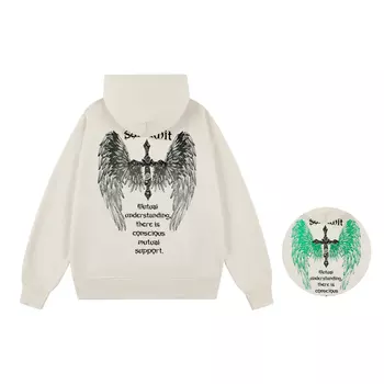 Свитшот унисекс SandKnit, темно-синий