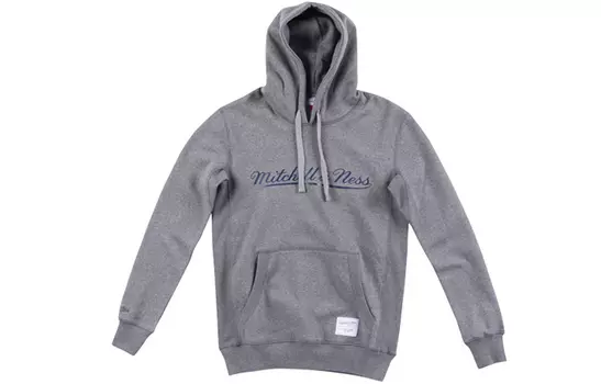Свитшот унисекс серые Mitchell Ness, серый