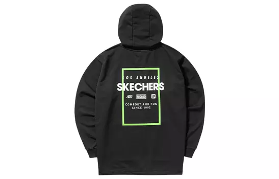 Свитшот унисекс Skechers, Carbon Black/0018