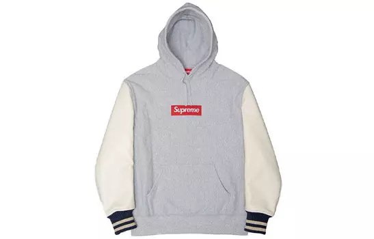 Свитшот унисекс Supreme, серый